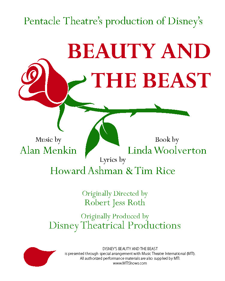 Auditions for Disney’s Beauty and the Beast Sept. 9