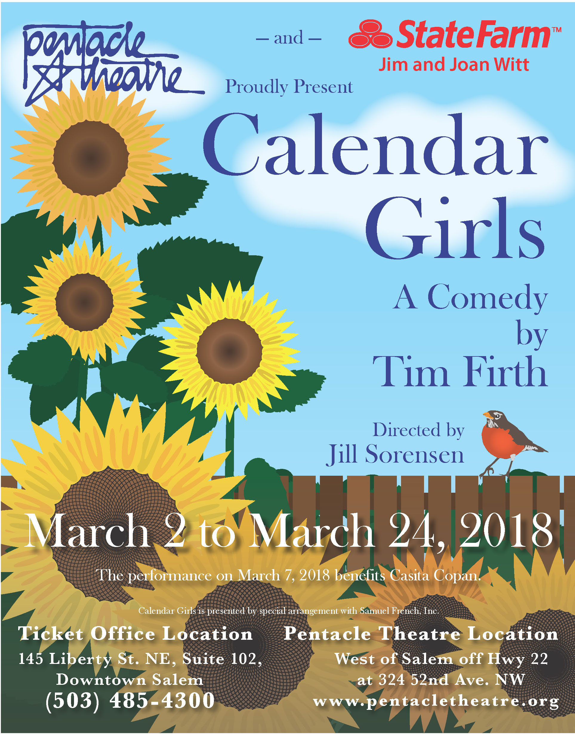 Calendar Girls opens March 2