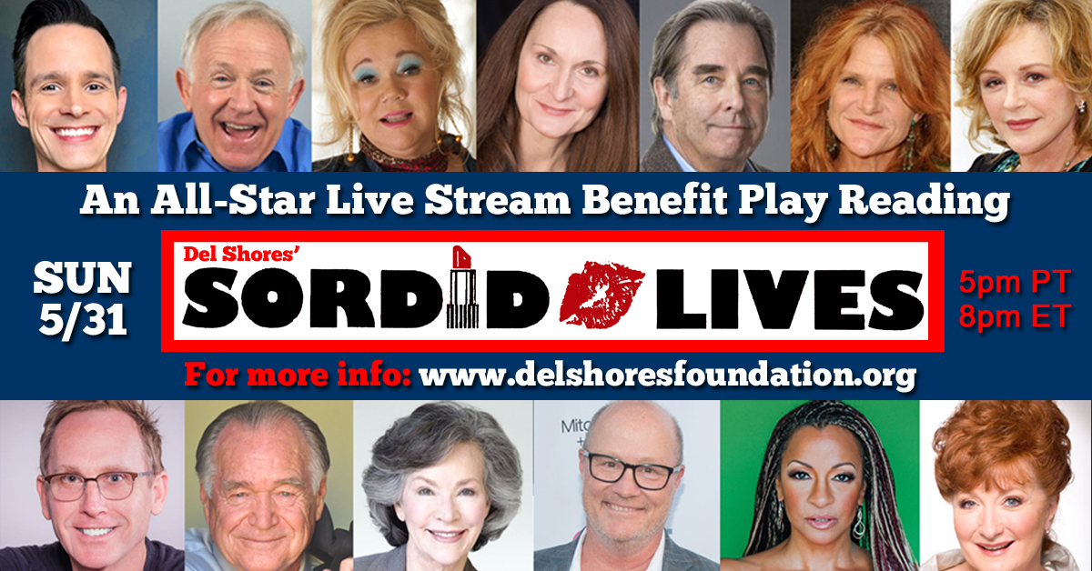 Pentacle to benefit from May 31 reading of “Sordid Lives”