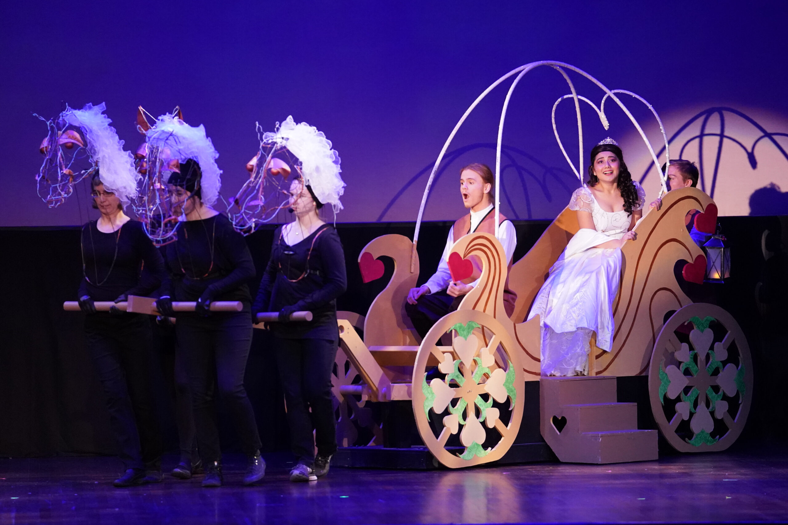 Scene from the Cinderella Play at Pentacle Theatre