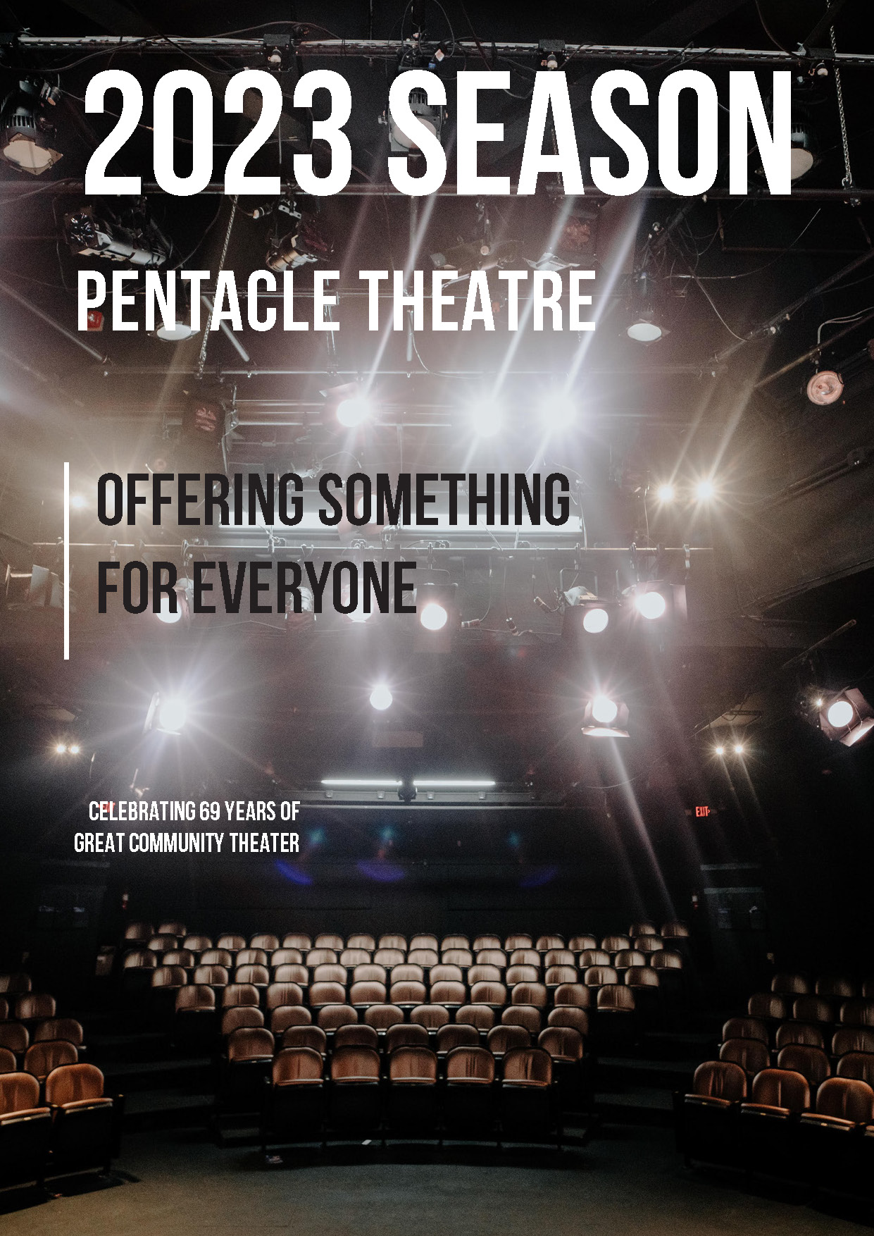 2023 Pentacle Theatre Season, plus