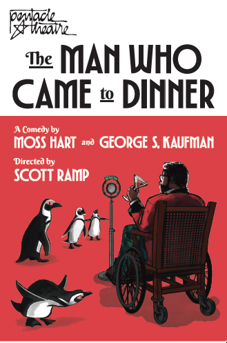 The Man Who Came to Dinner concept poster gif of 2027 show posters