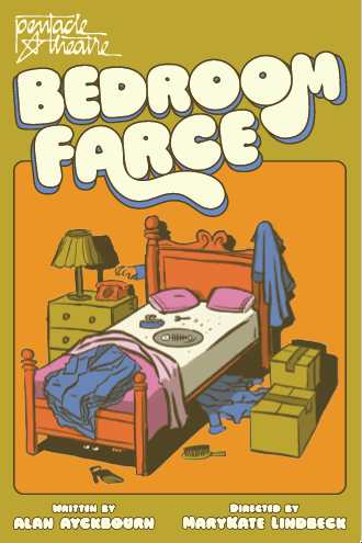 Bedroom Farce concept poster